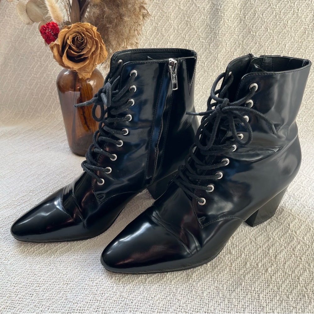 Sol Sana Patent Leather Boots